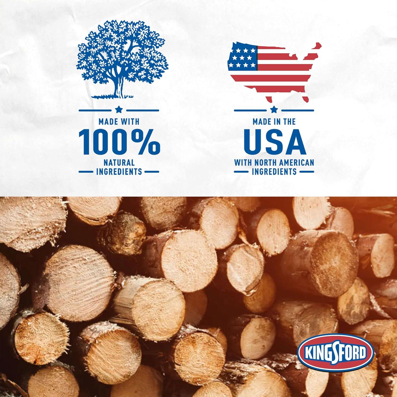 Kingsford Original Charcoal Briquettes for Grilling, 8 lbs