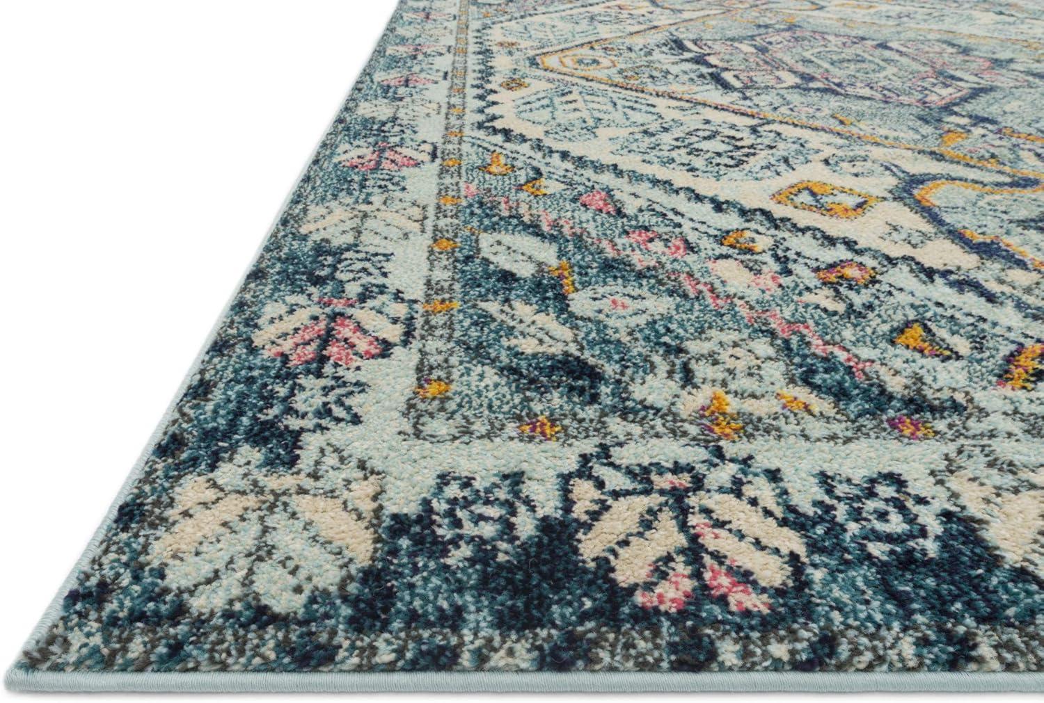 Loloi II Nadia Abstract Blue / Midnight Area Rug