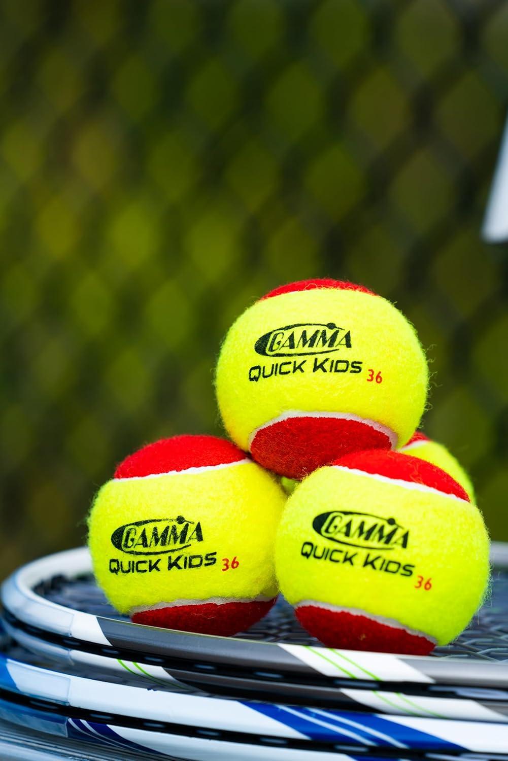 GAMMA Sports Quick Kids 36 12pc Tennis Ball