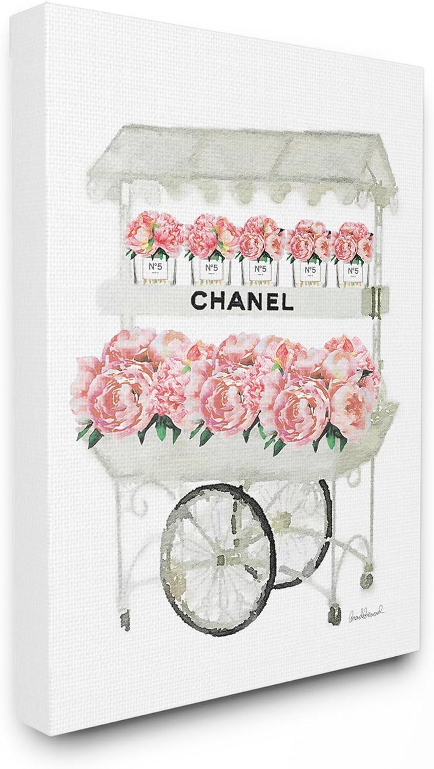 The Stupell Home Decor Collection Fashion Flower Stand Wall Art