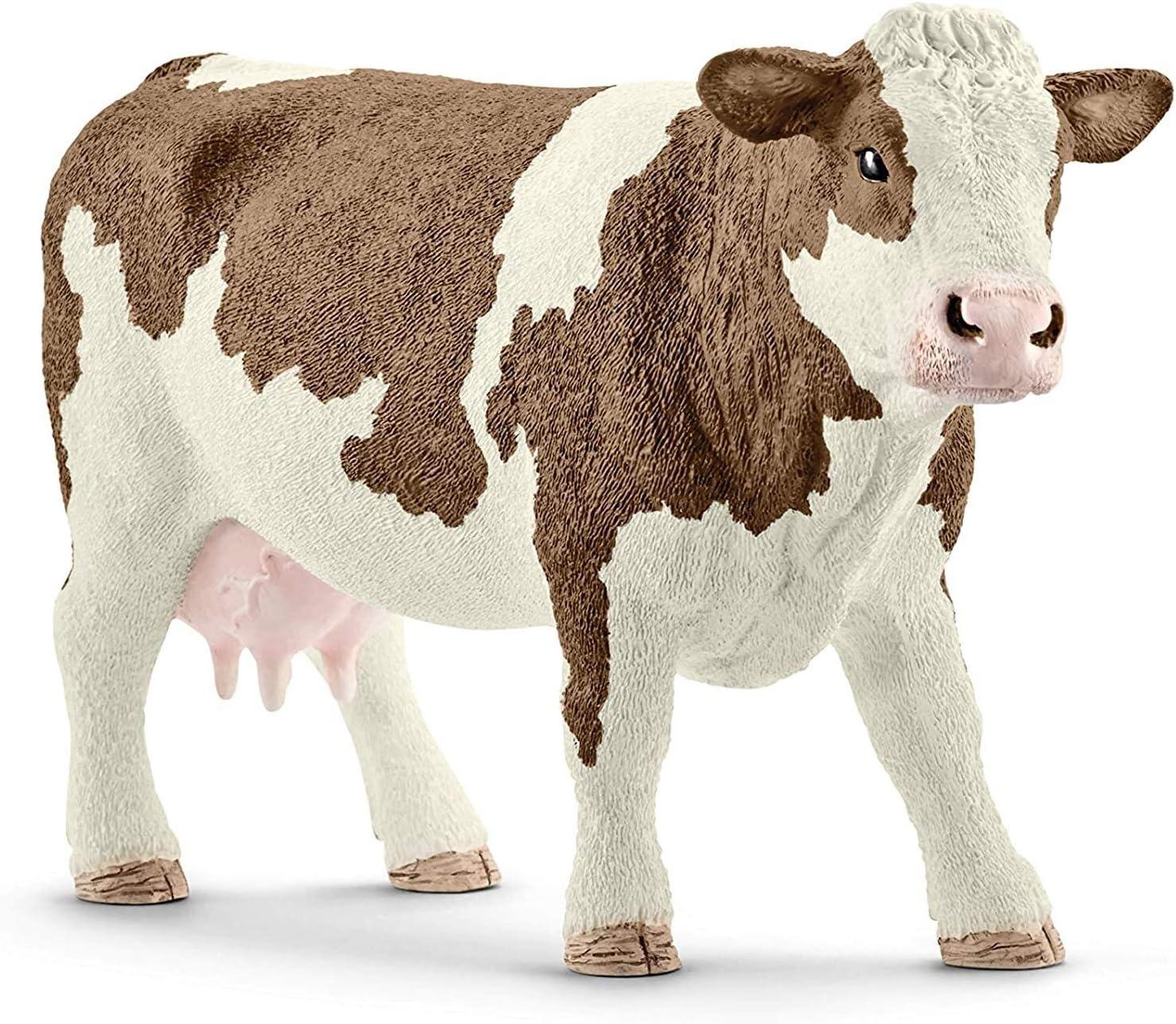 Simmental Cow by Schleich Farm World 13801-SIM