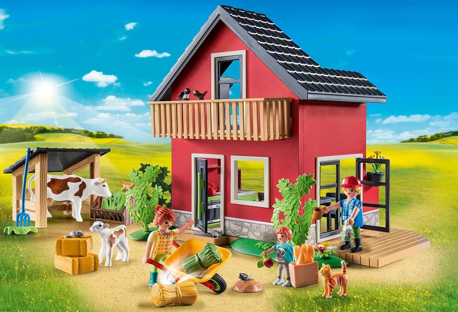 Playmobil Country - Farmhouse w/ Outdoor Area