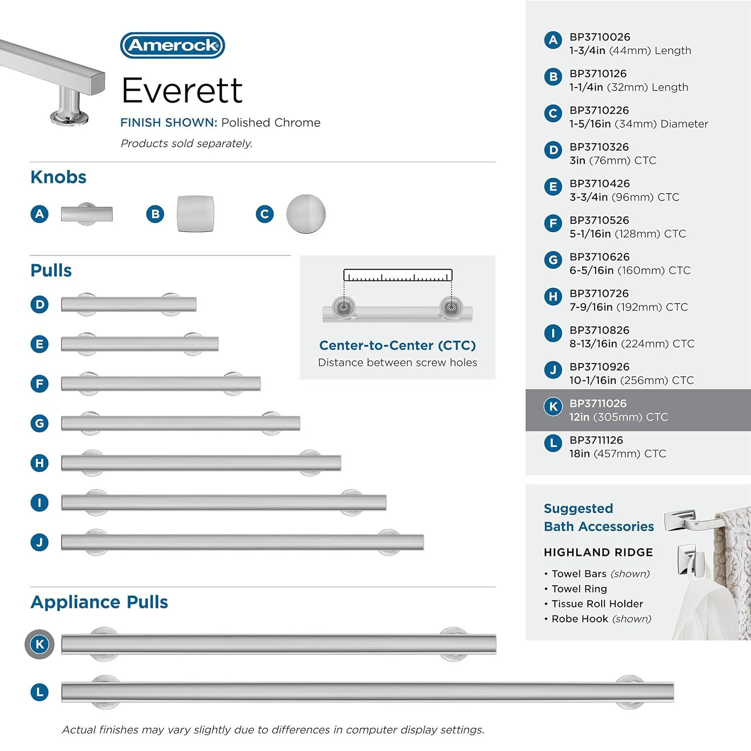 Amerock Everett Bar Pull