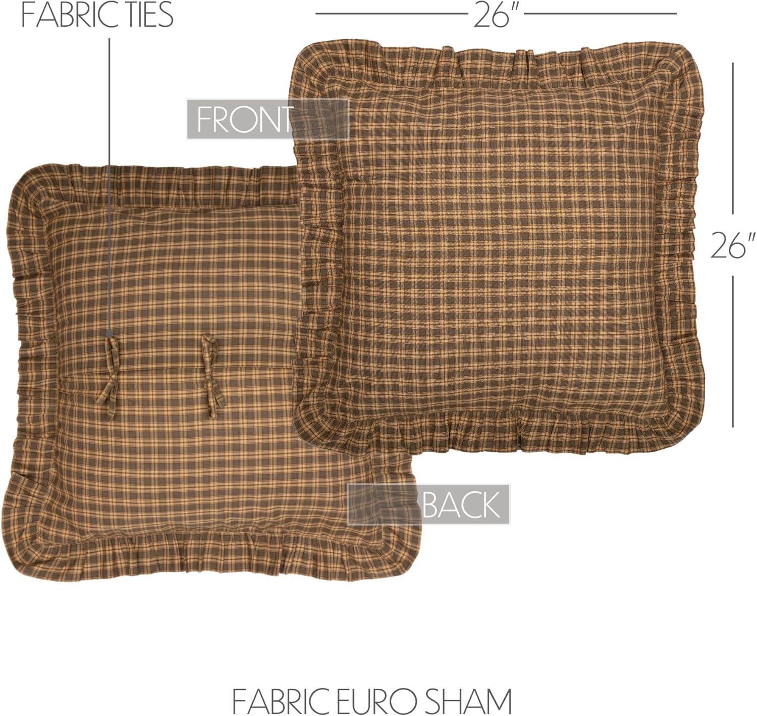 VHC Brands Cedar Ridge 100% Cotton Pillow Sham