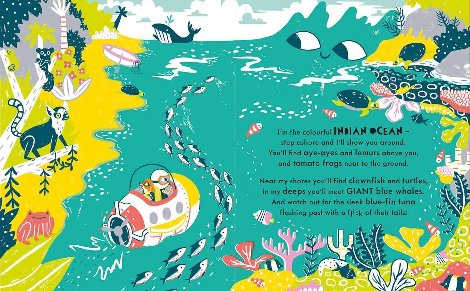Meet the Oceans Illustrated Kids' Non-fiction Book