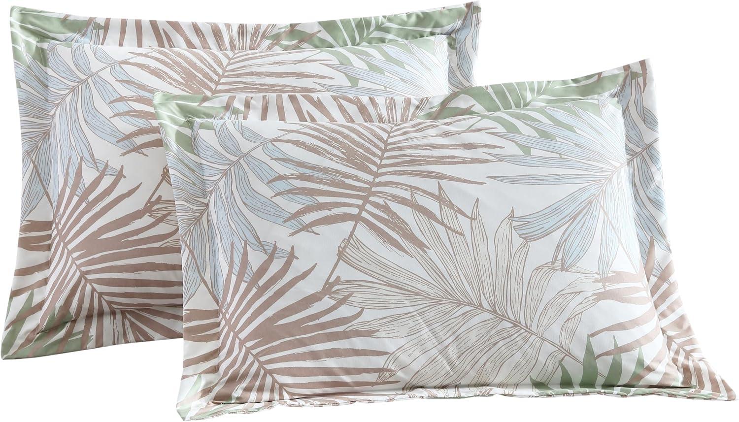 Caribbean Joe  3PC Comforter Set Full - Queen - Sunrise Palm