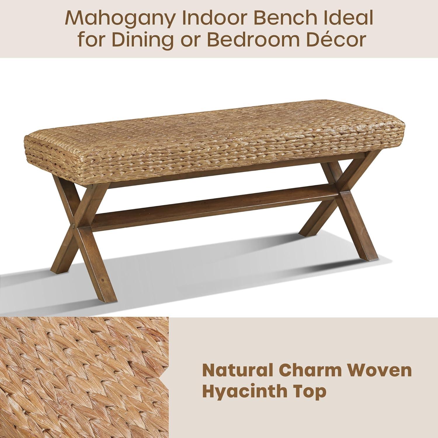 Mercury Row® Nakia Button Tufted Accent Bench