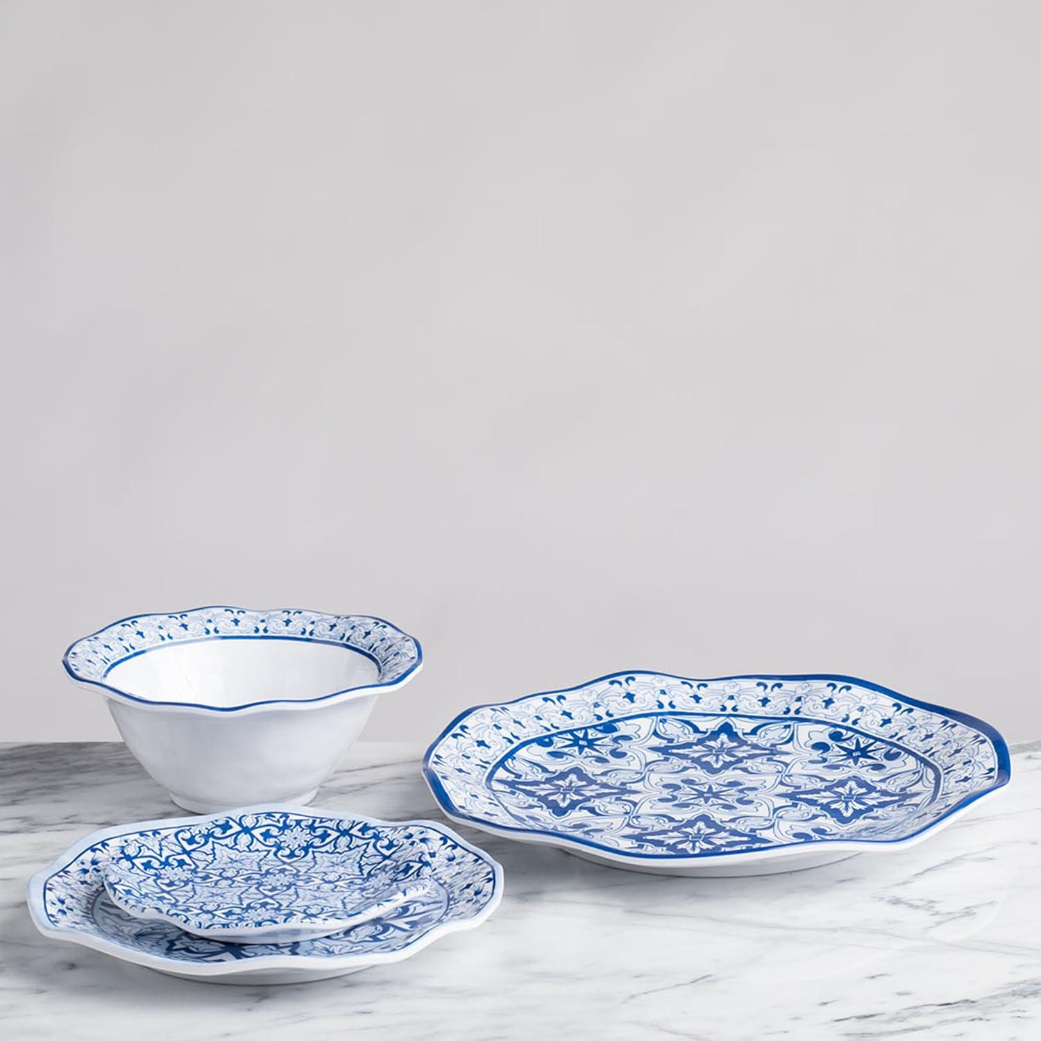 Q Home | Talavera 16" Melamine Platter