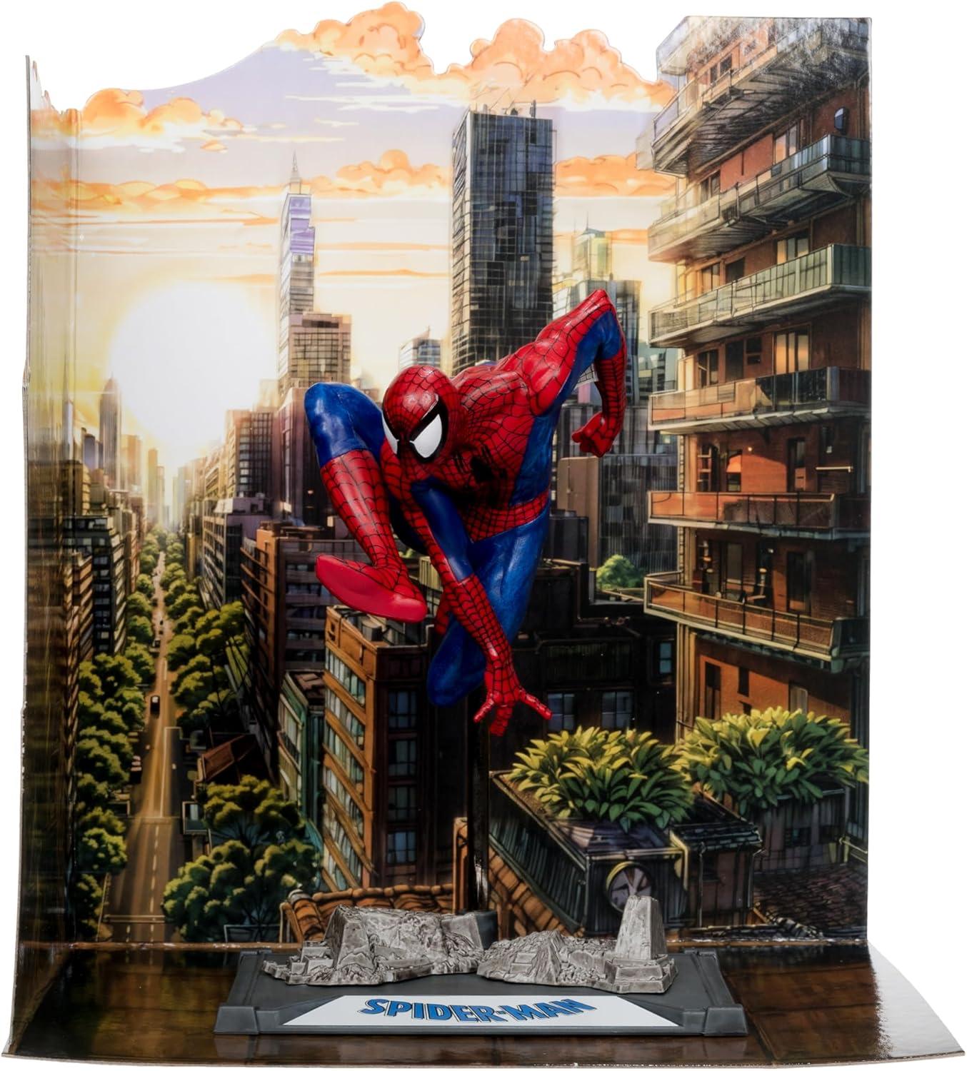 Marvel Spider-Man 1:10th Scale Action Figure with Art Card