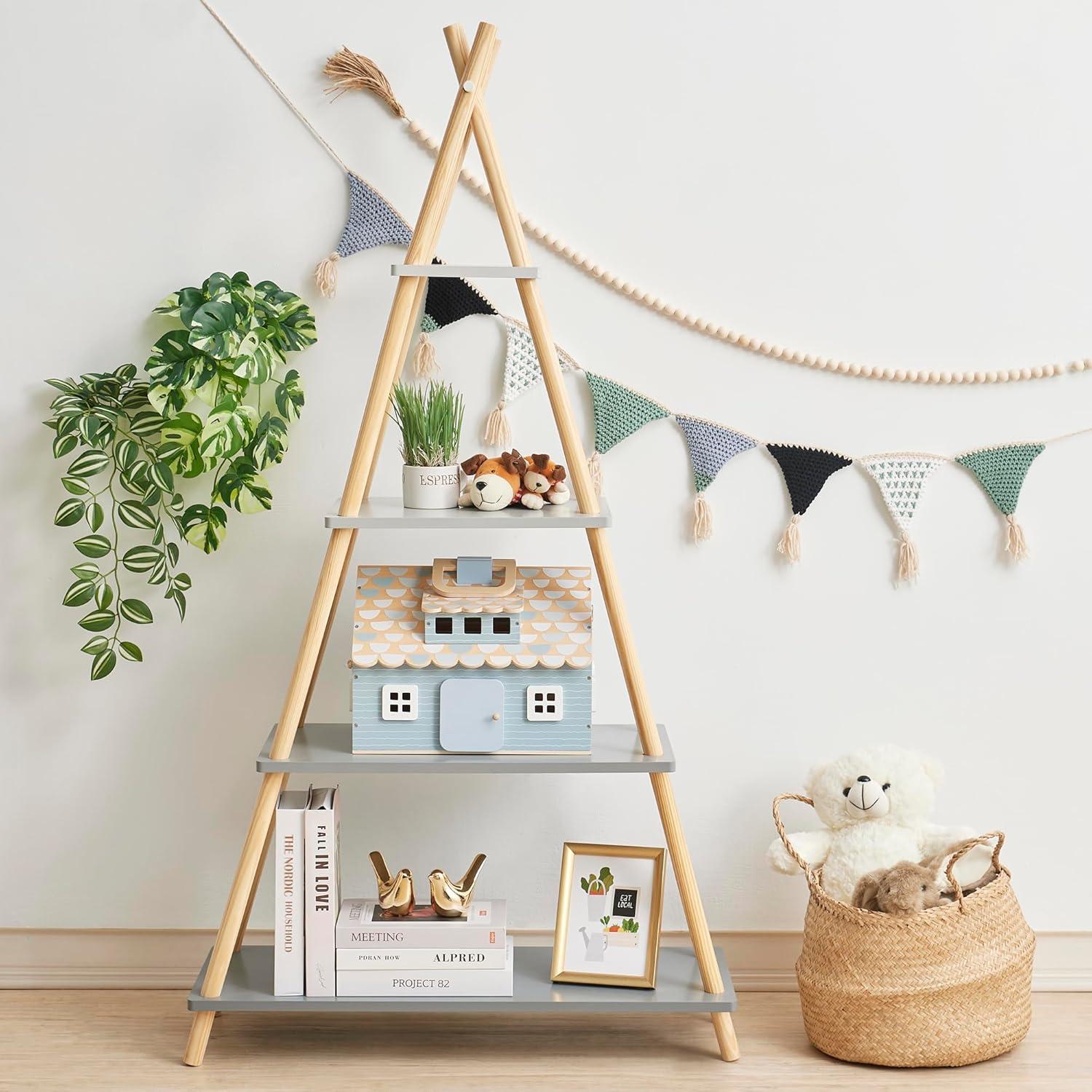 Teamson Kids Olivia's Little World Quaint Portable Doll Cottage + Accessories for 3.5" Dolls