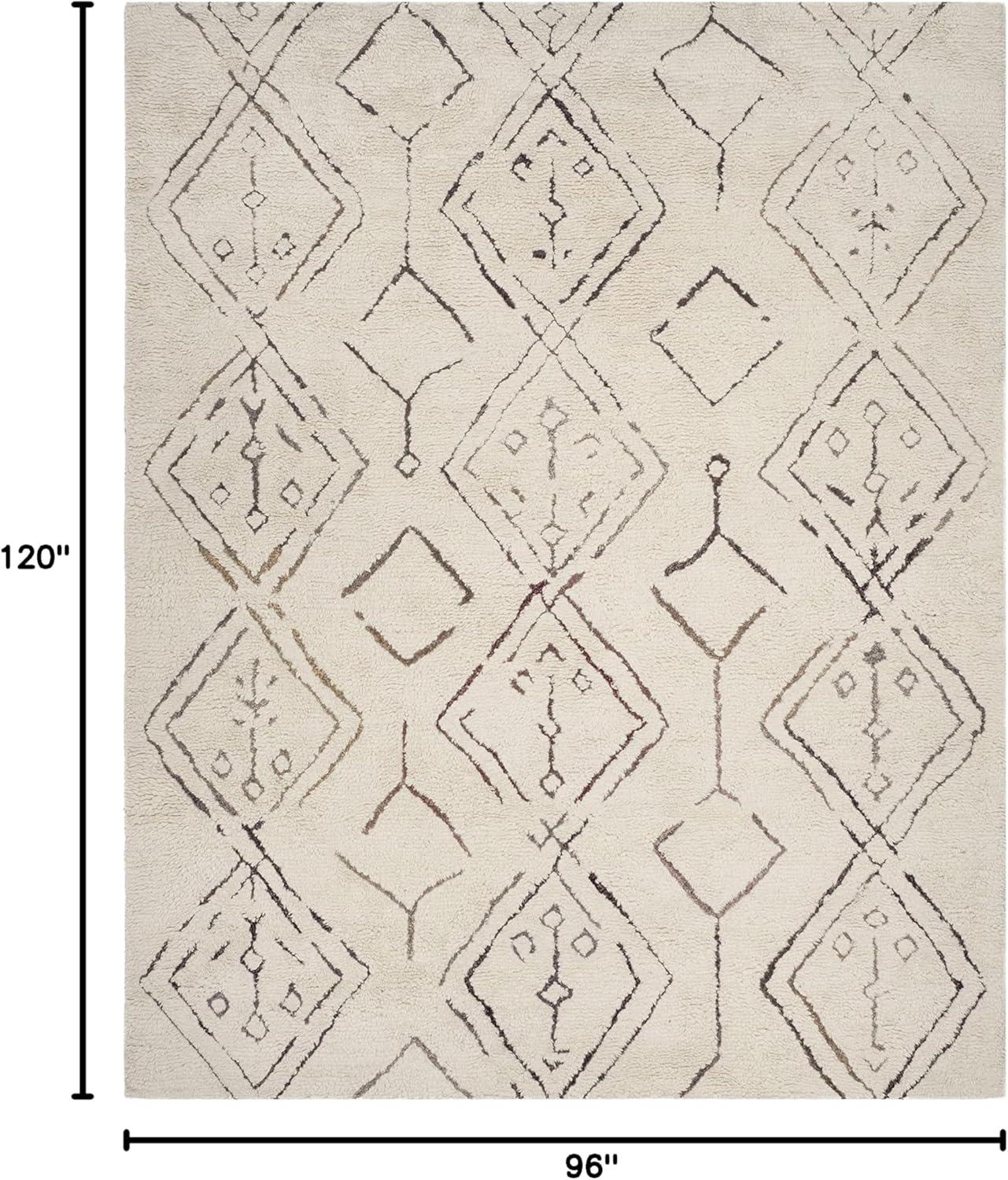 Safavieh CSB212 Casablanca Area Rug-Finish:Ivory/Multi,Shape:Shape,Size:Size