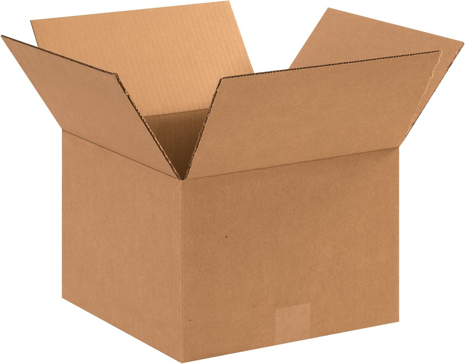 Office Depot® Brand Corrugated Cartons, 12" x 12" x 8", Kraft, Pack Of 25