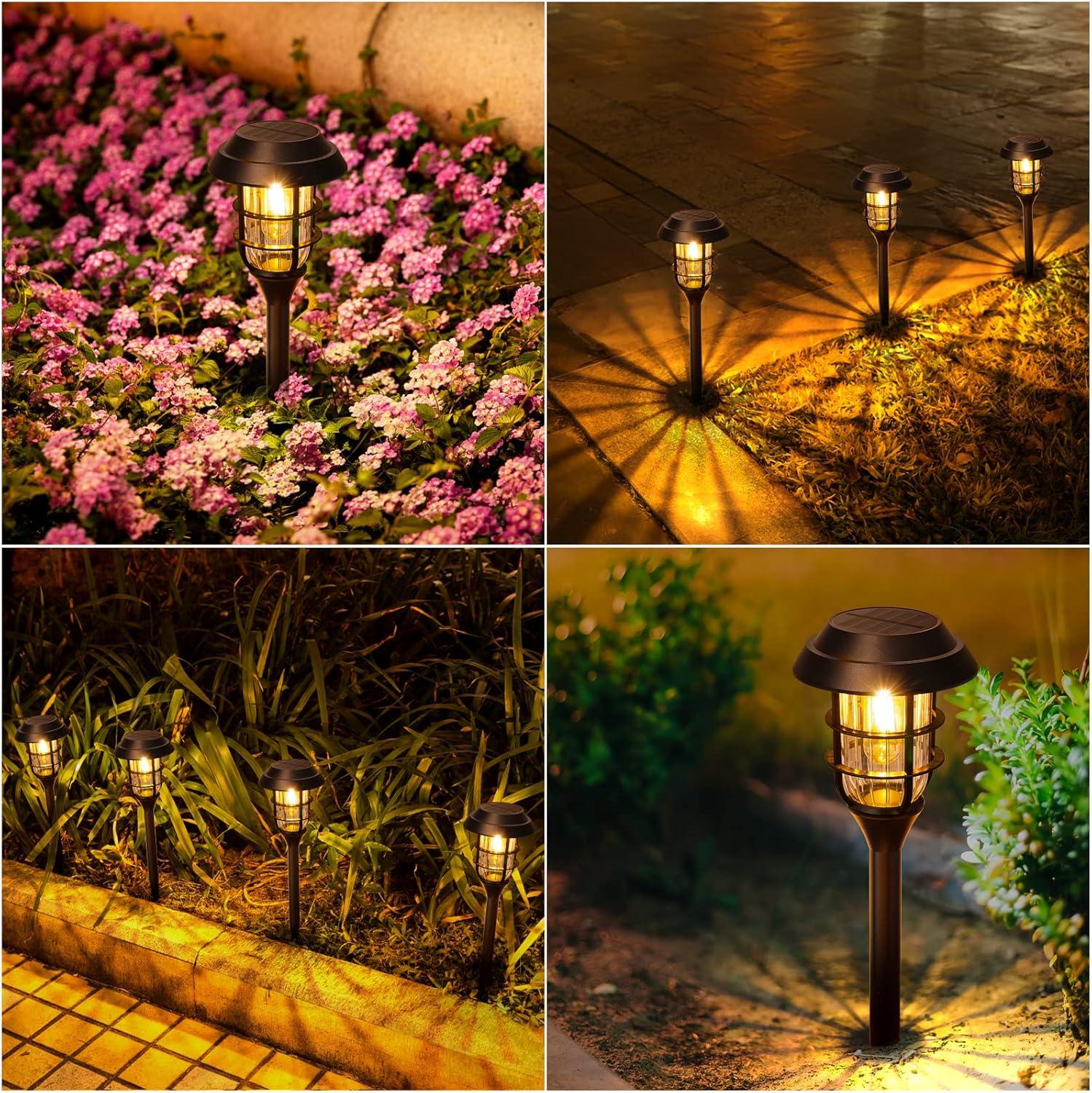 Solar Powered Pathway Light Pack