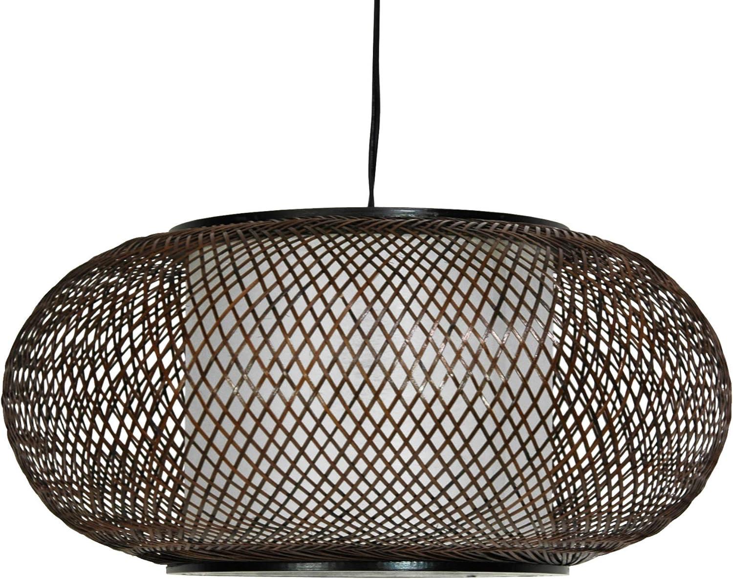 Oriental Furniture Kata Japanese Ceiling Lantern Pendant Light, Ceiling light, Japanese style, indoor