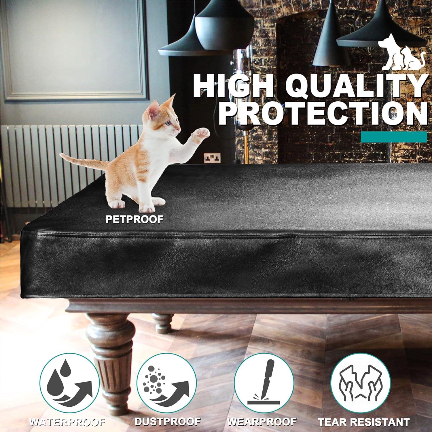 GSE Games & Sports Expert Leather / Faux Leather Pool Table Covers & Accessories