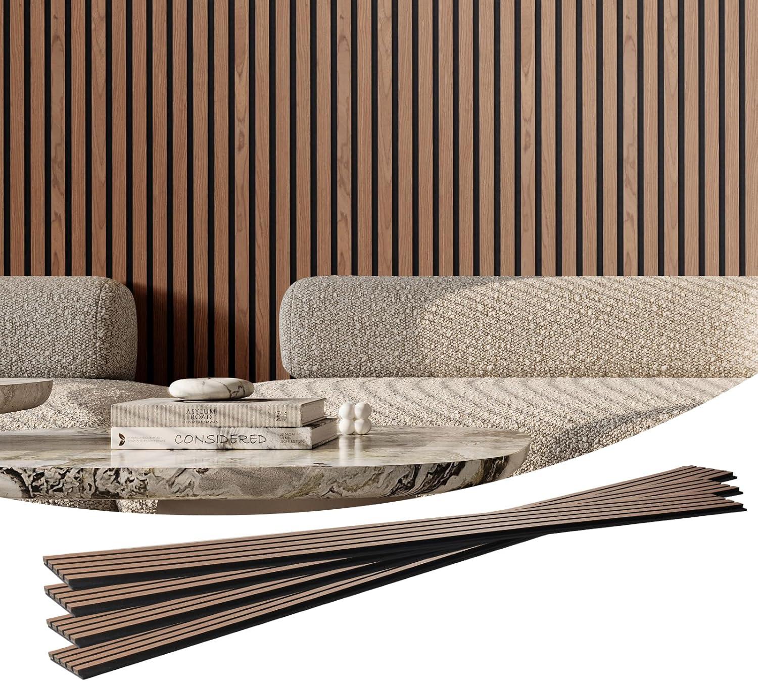 VEVOR Wood Slat Acoustic Panels for Modern Wall Decor