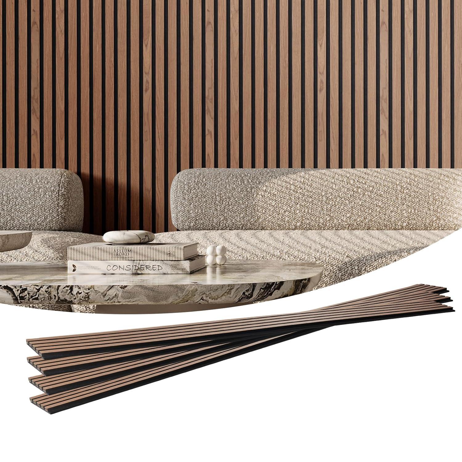 VEVOR Wood Slat Acoustic Panels for Modern Wall Decor