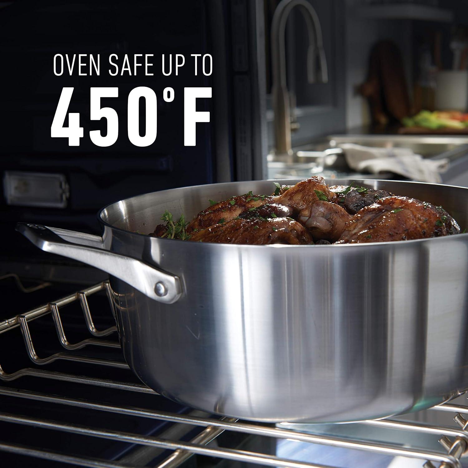 Calphalon Premier Stainless Steel 6-Quart Stock Pot