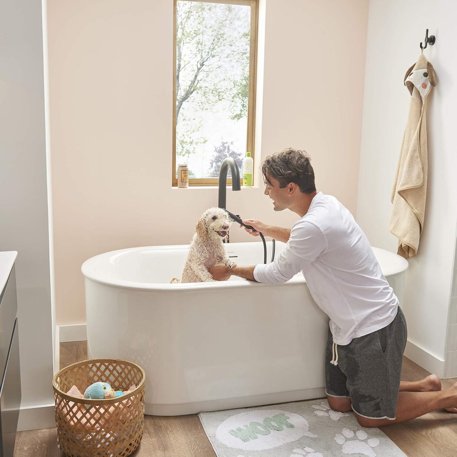 1 Handle Floor Tub Filler with Diverter