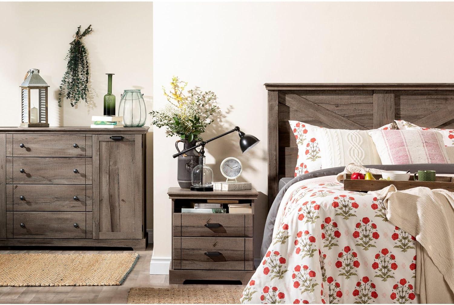 Avilla 2 - Drawer Nightstand