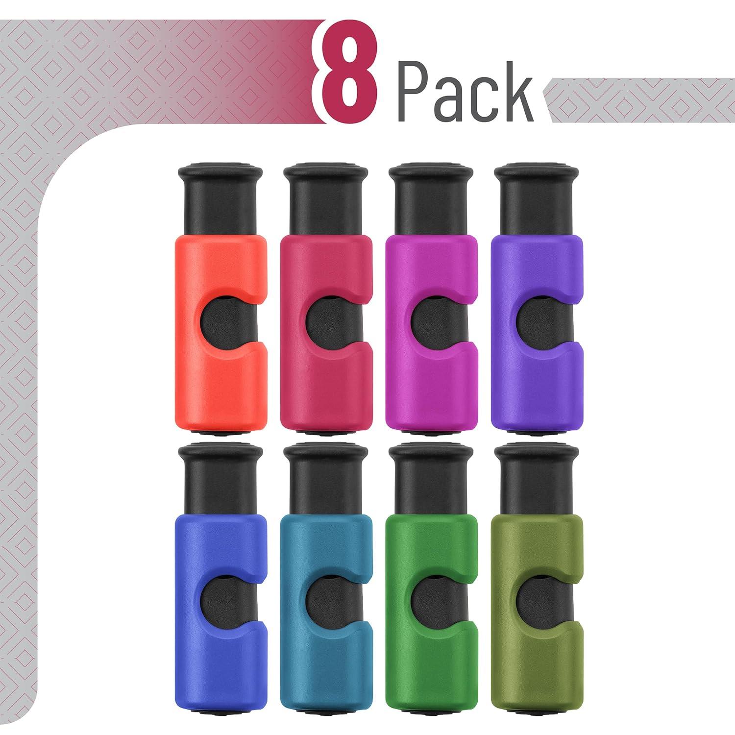 Mr. Pen- Bag Clips, 8 Pack, Squeeze and Lock Bread Bag Clips for Food Storage, Food Clips for Bags, Bread Clips, Plastic Bag Clip, Bag Closure Clips, Bread Clips Plastic, Bread Bag Clip