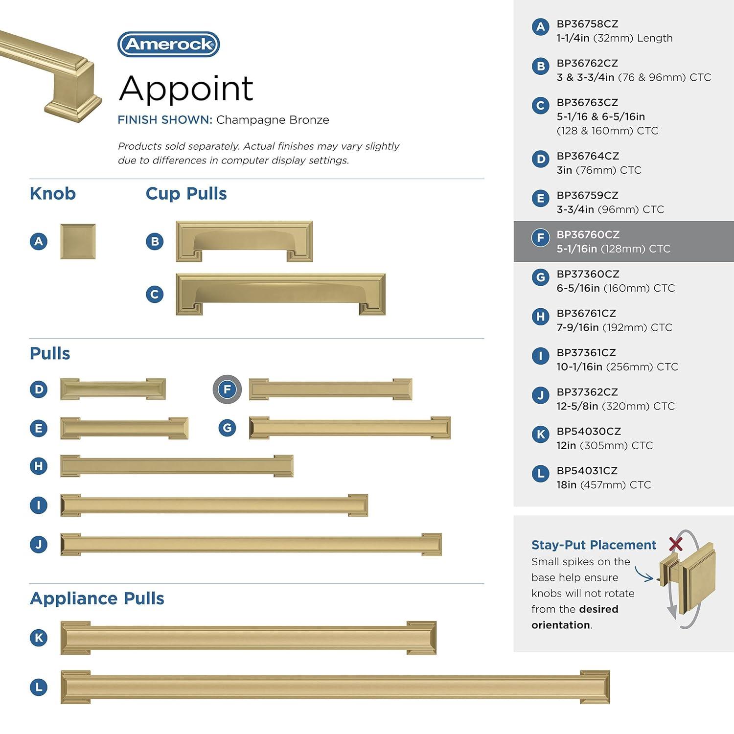 Appoint Bar Pull