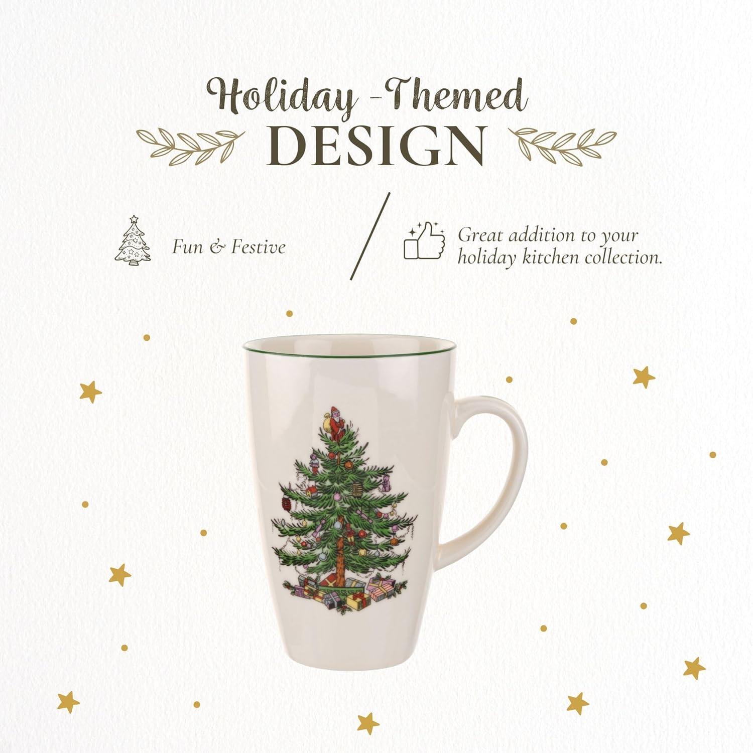 Spode Spode Christmas Tree Latte Mug 22Oz