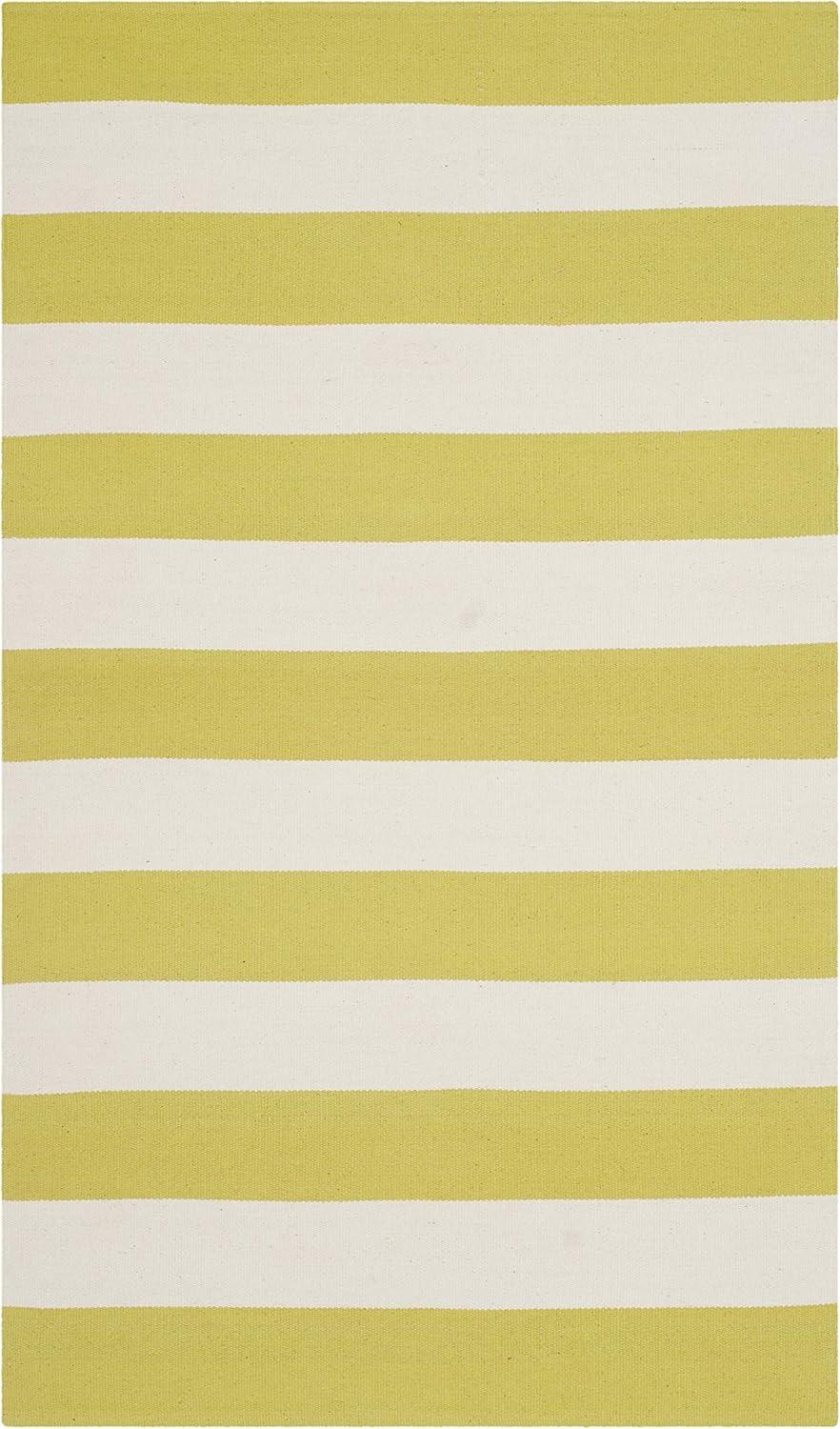 Montauk MTK712 Hand Woven Indoor Accent Rug - Green/Ivory - 3'x5' - Safavieh