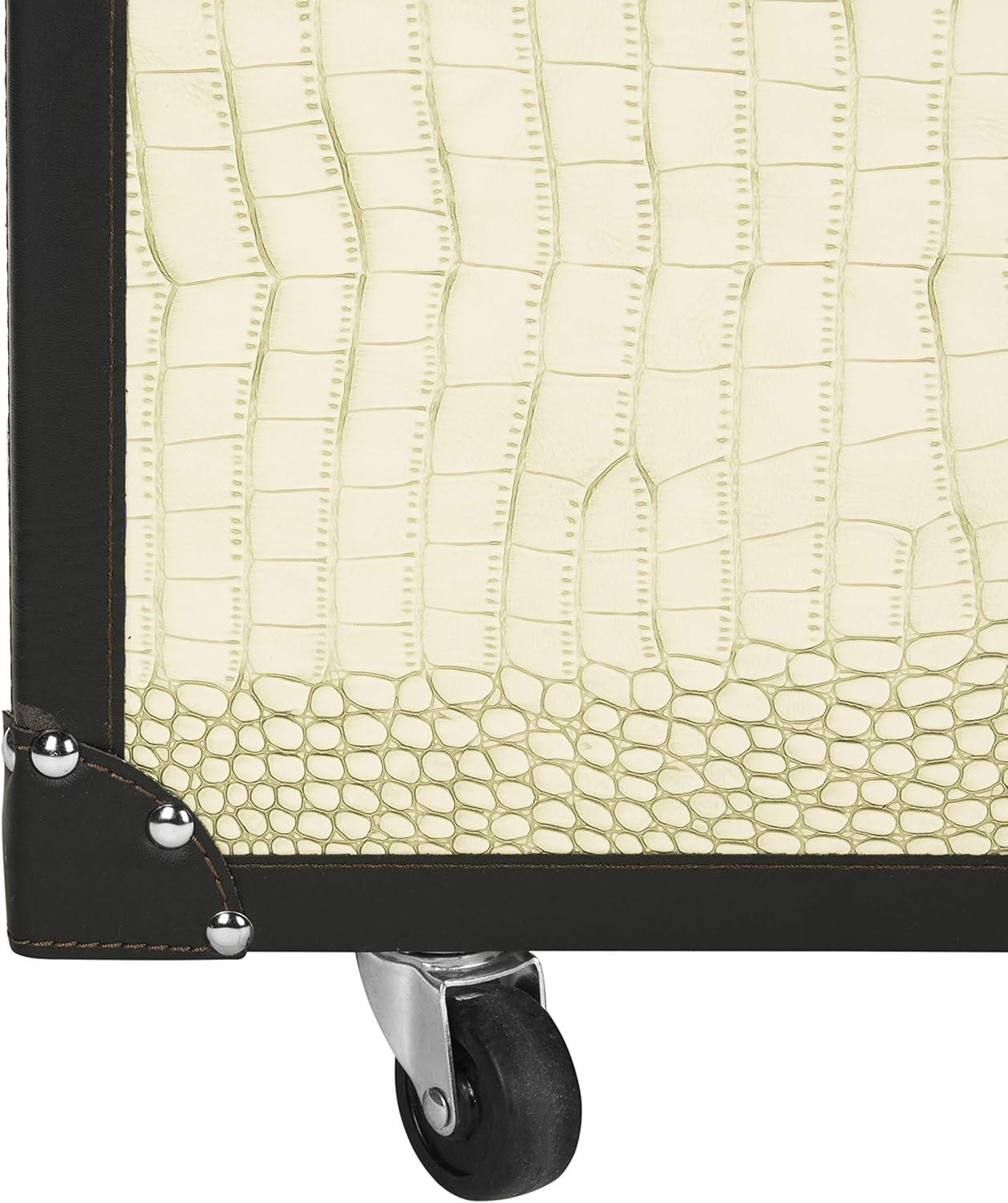 Zoe Trunk/Coffee Table - Cream - Safavieh