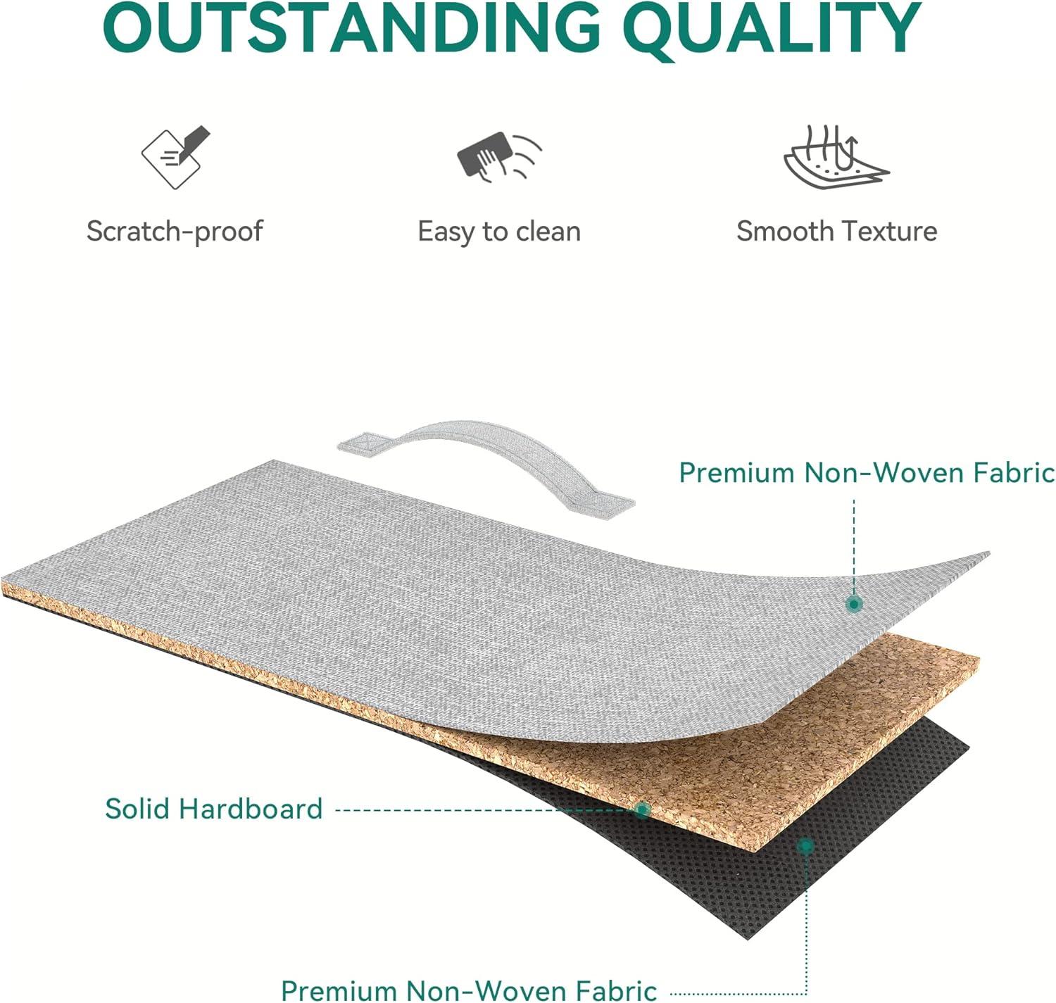 YITAHOME 8 Drawers Dresser - Fabric Storage Tower, Organizer Unit for Room, Living Room & Closets - Sturdy Steel Frame, Easy Pull Fabric Bins & Wooden Top