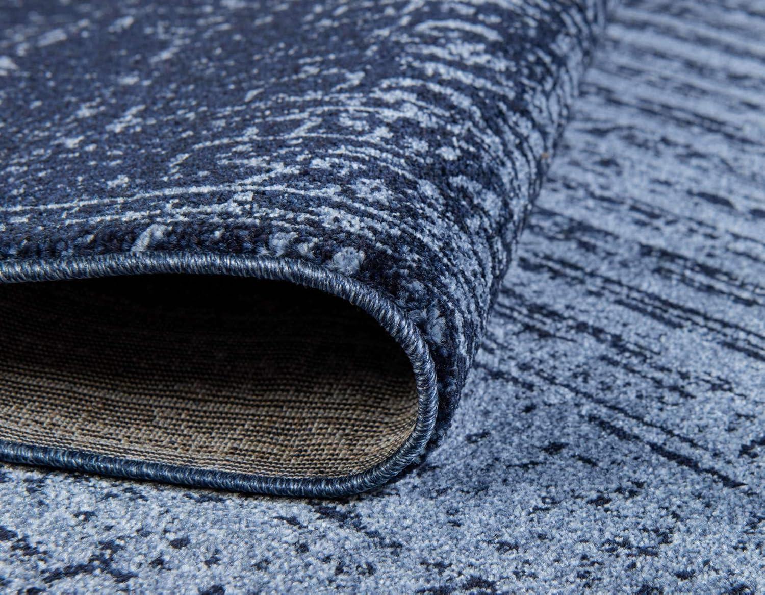 Del Mar Jennifer Blue 6' 0 x 9' 0 Area Rug