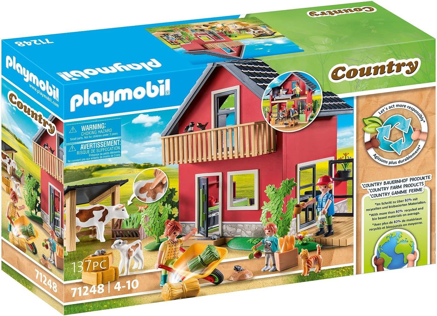 Playmobil Country - Farmhouse w/ Outdoor Area