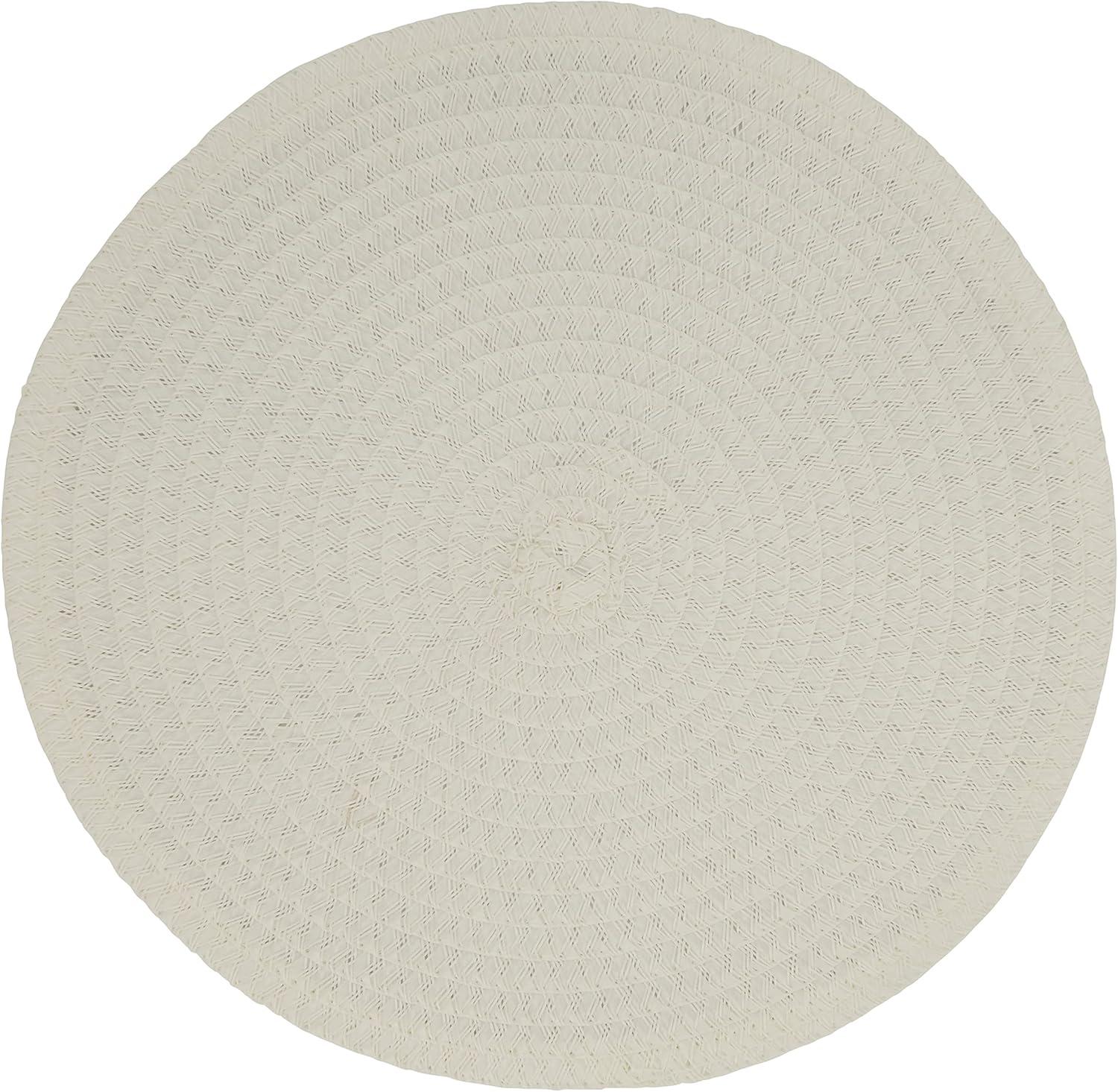 Brielle Polypropylene Plastic Round Placemat (Set of 4)