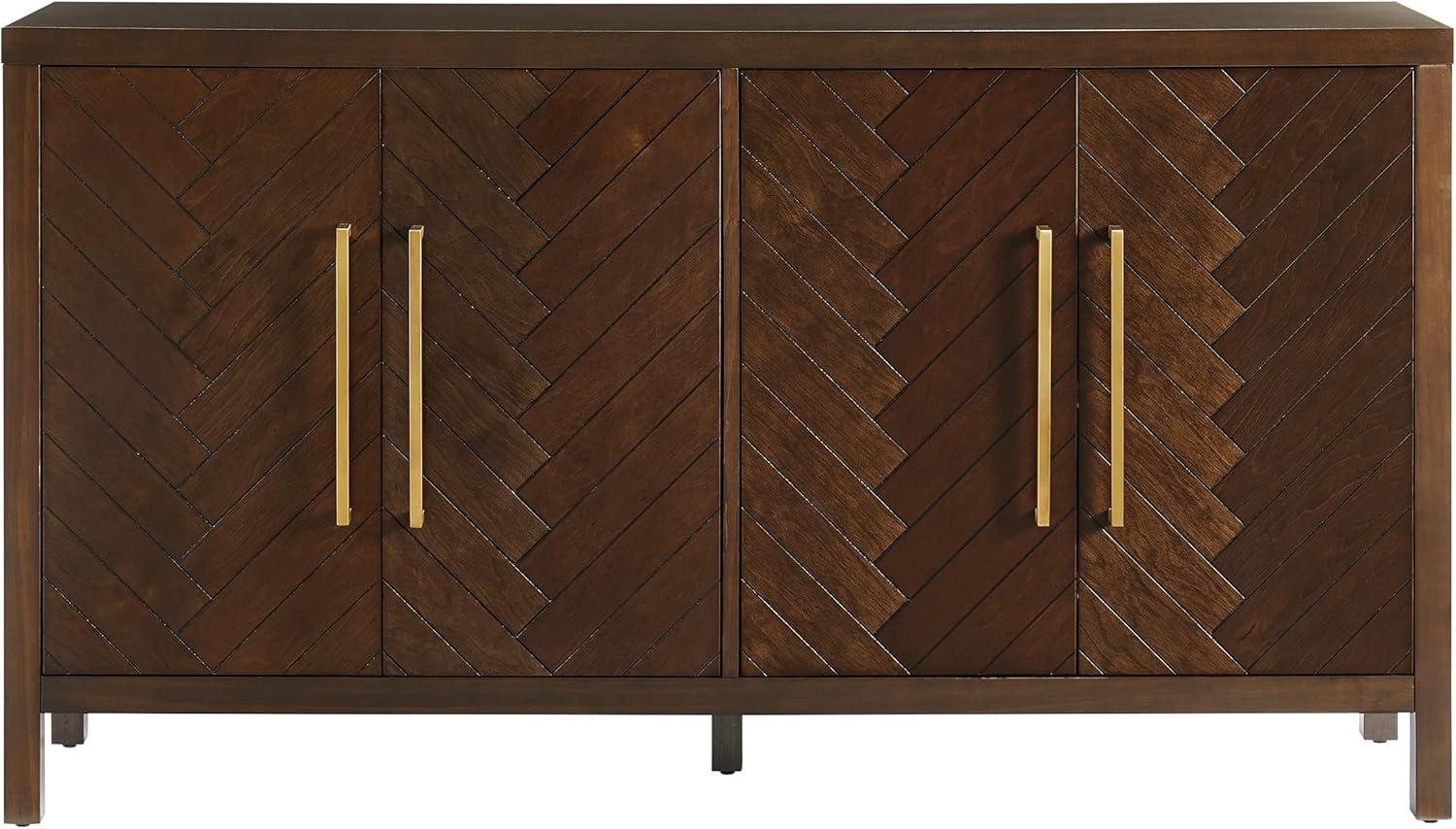 Darcy Sideboard Dark Brown - Crosley