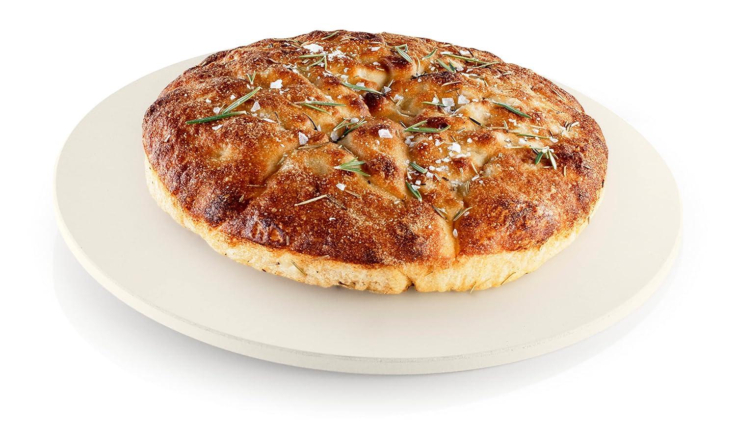 Ceramic 13.9764" Pizza Stone