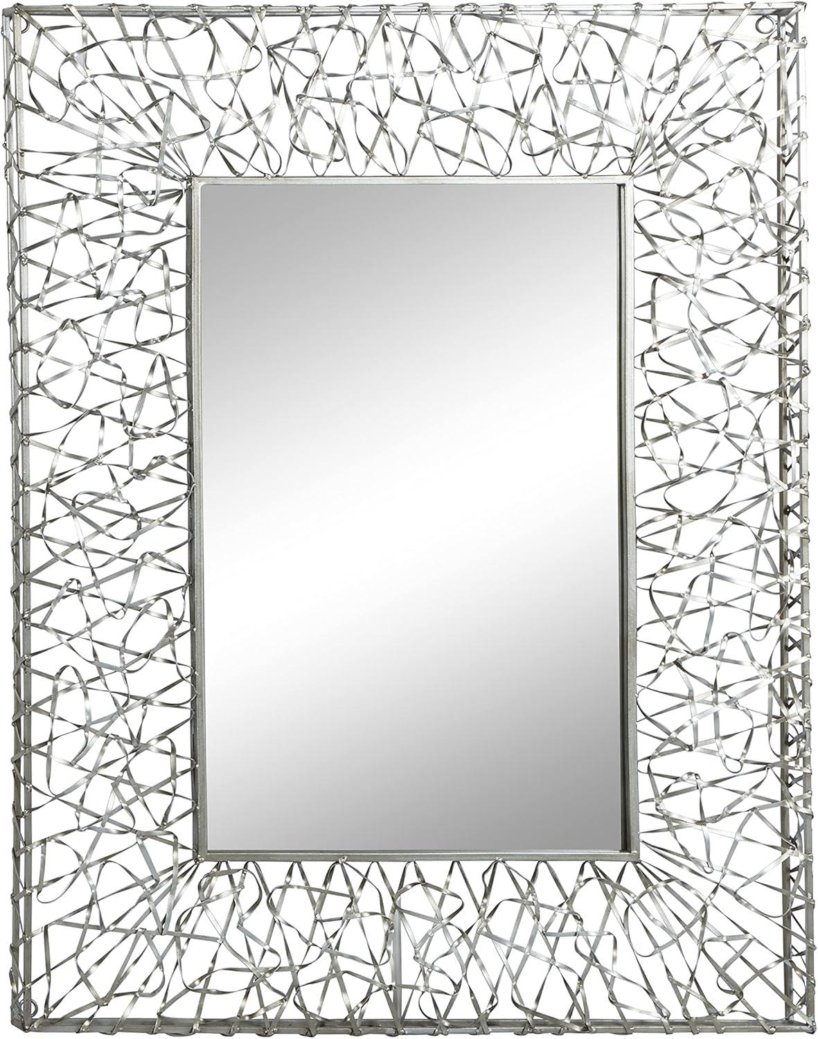 Kylee Metal Rectangle Wall Mirror