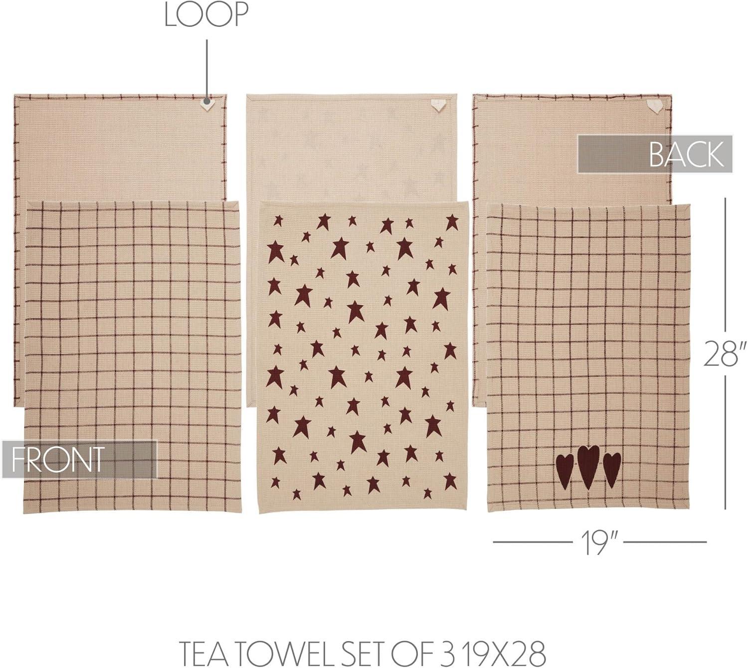 Foundry Select Laga Plaid Tea Towel Kitchen Towel (Set of 3)