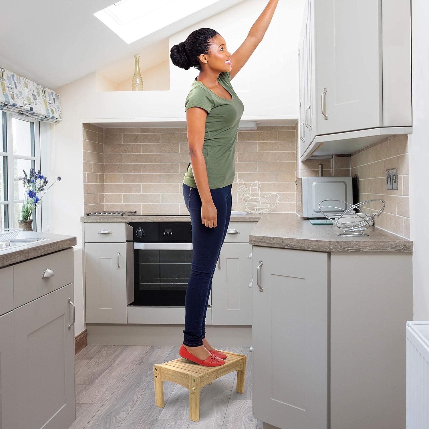 Sorbus Small Bamboo Step Stool