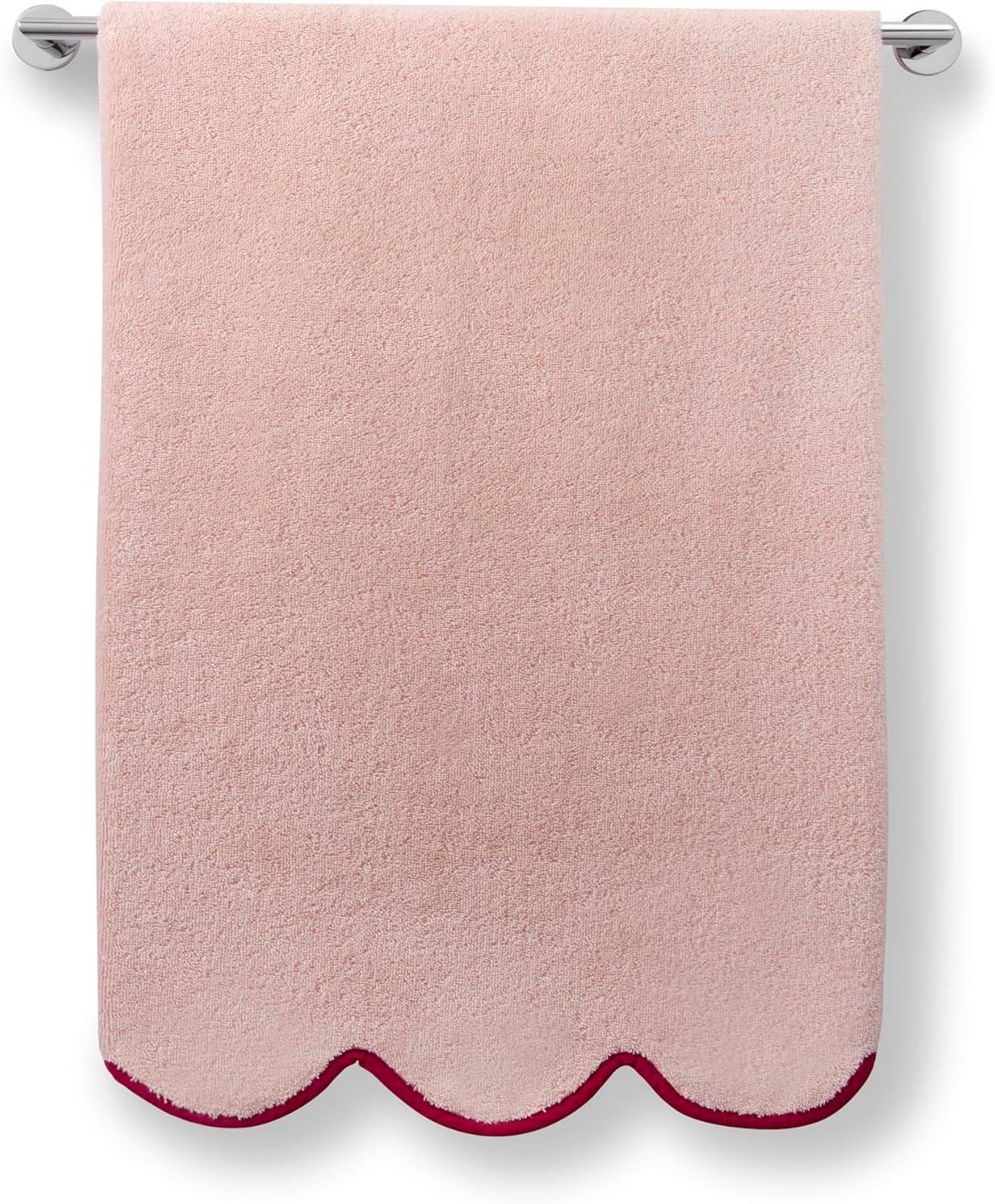 Kassatex Chairish Towels - Peach/Berry/Bath Towel
