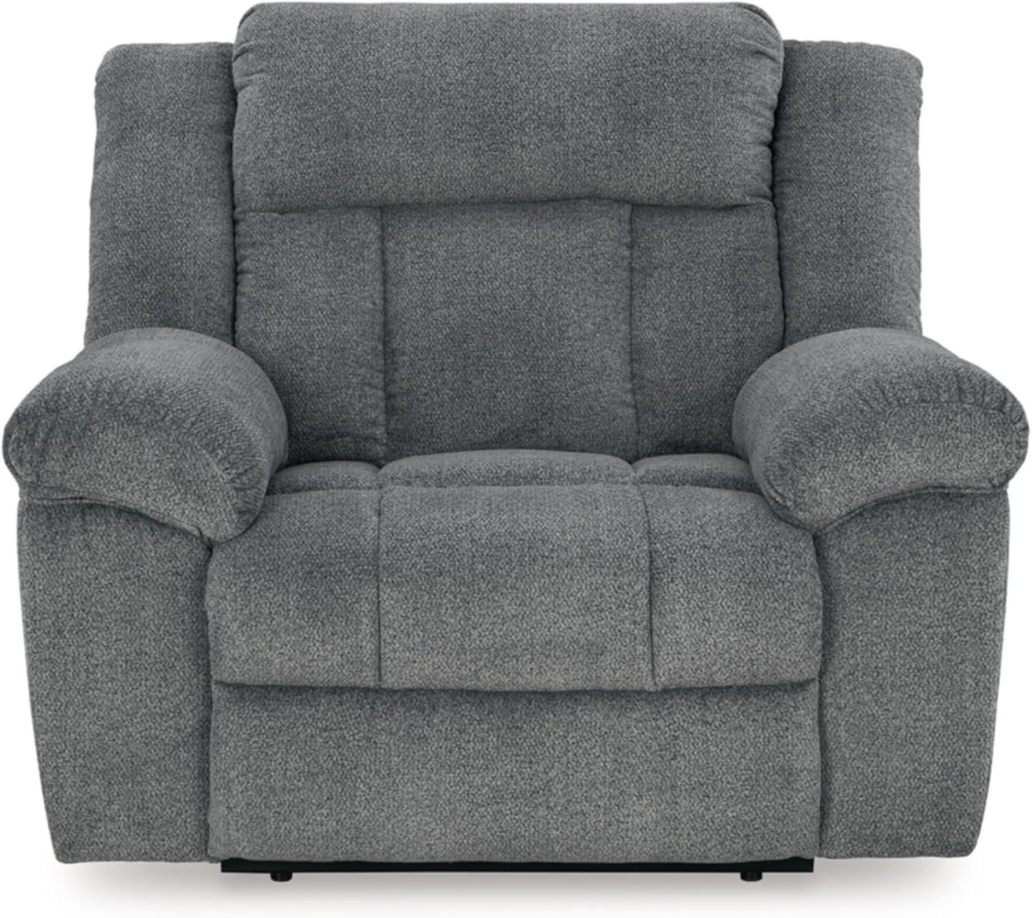 Ashley Furniture Tip-Off Slate Power Recliner