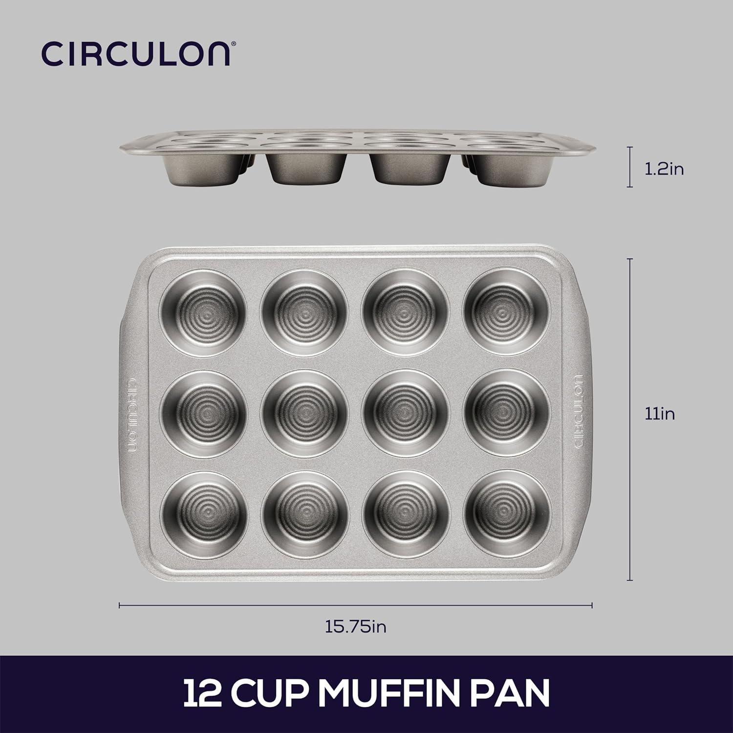 Circulon Circulon Bakeware Nonstick Muffin / Cupcake Pan