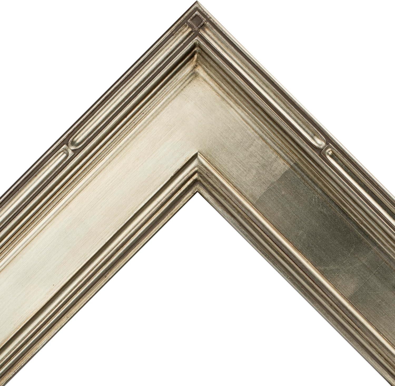 Creative Mark Museum Plein Aire 3.5" Wide Frames - Silver - 8x10