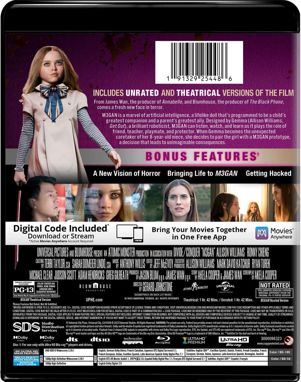 M3GAN - New to 4K (4K/UHD)
