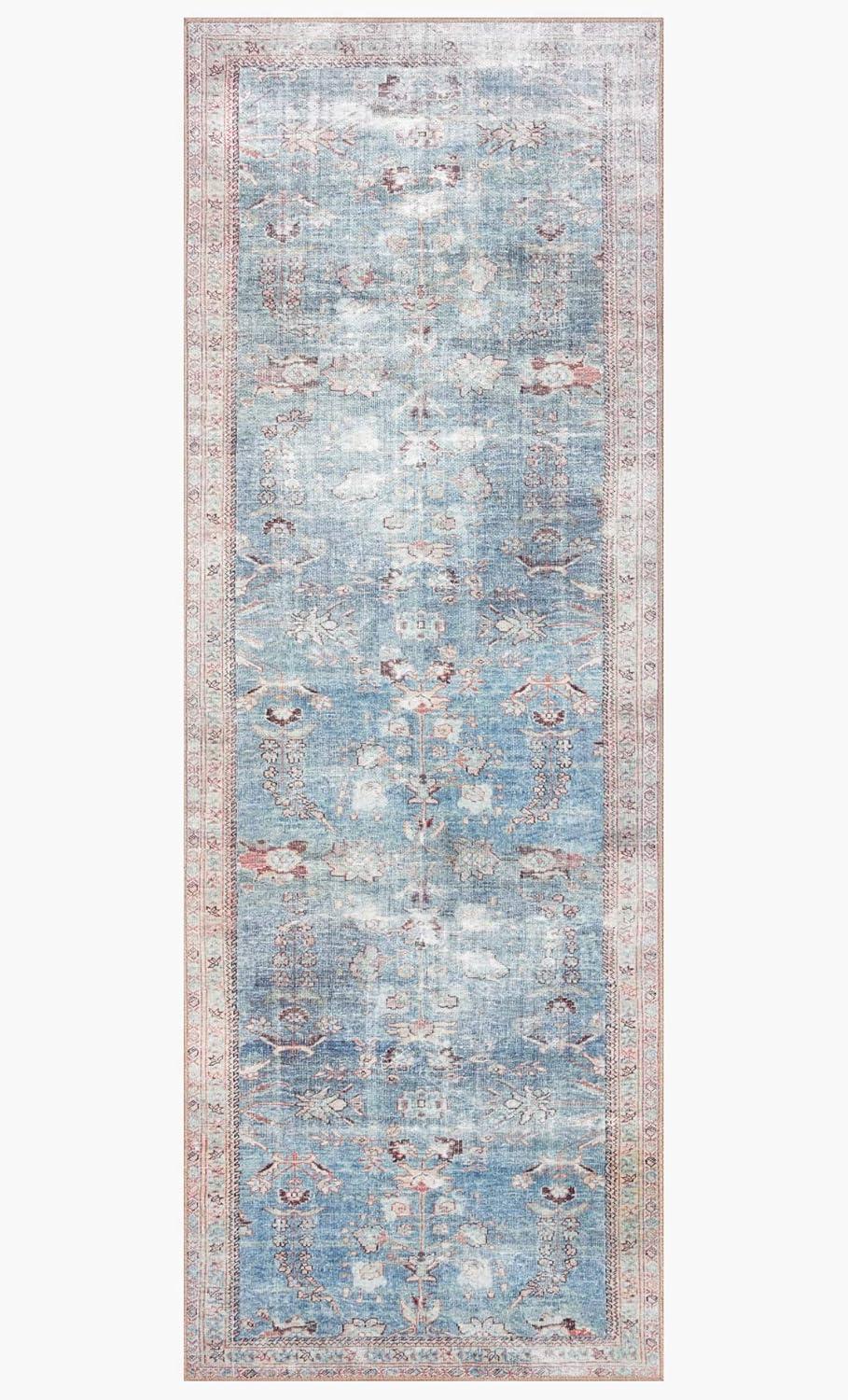 Loloi II Wynter WYN-06 Teal / Multi Oriental Area Rug 8'-6" x 11'-6"