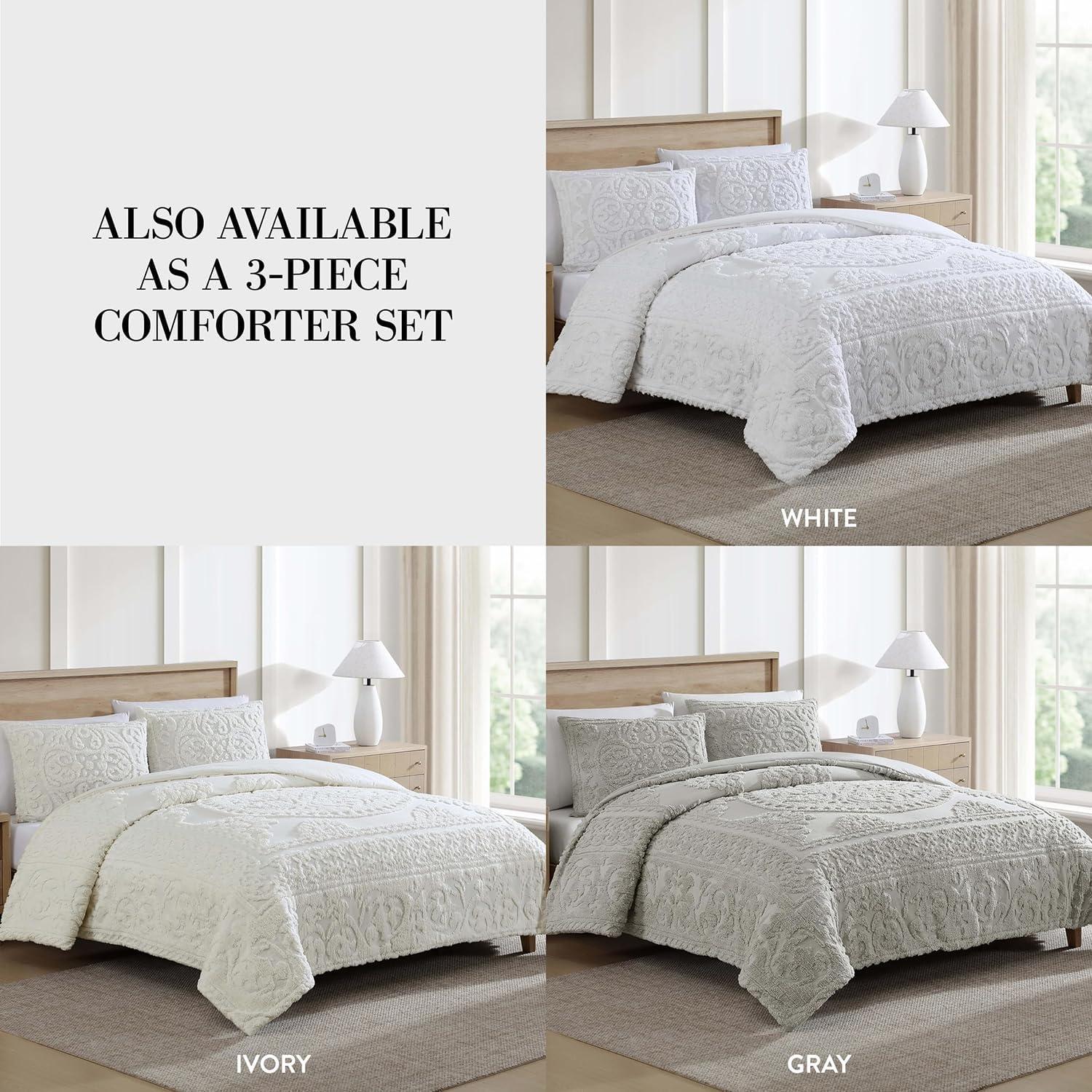 Beatrice Home Fashions Medallion Cotton Pillow Sham