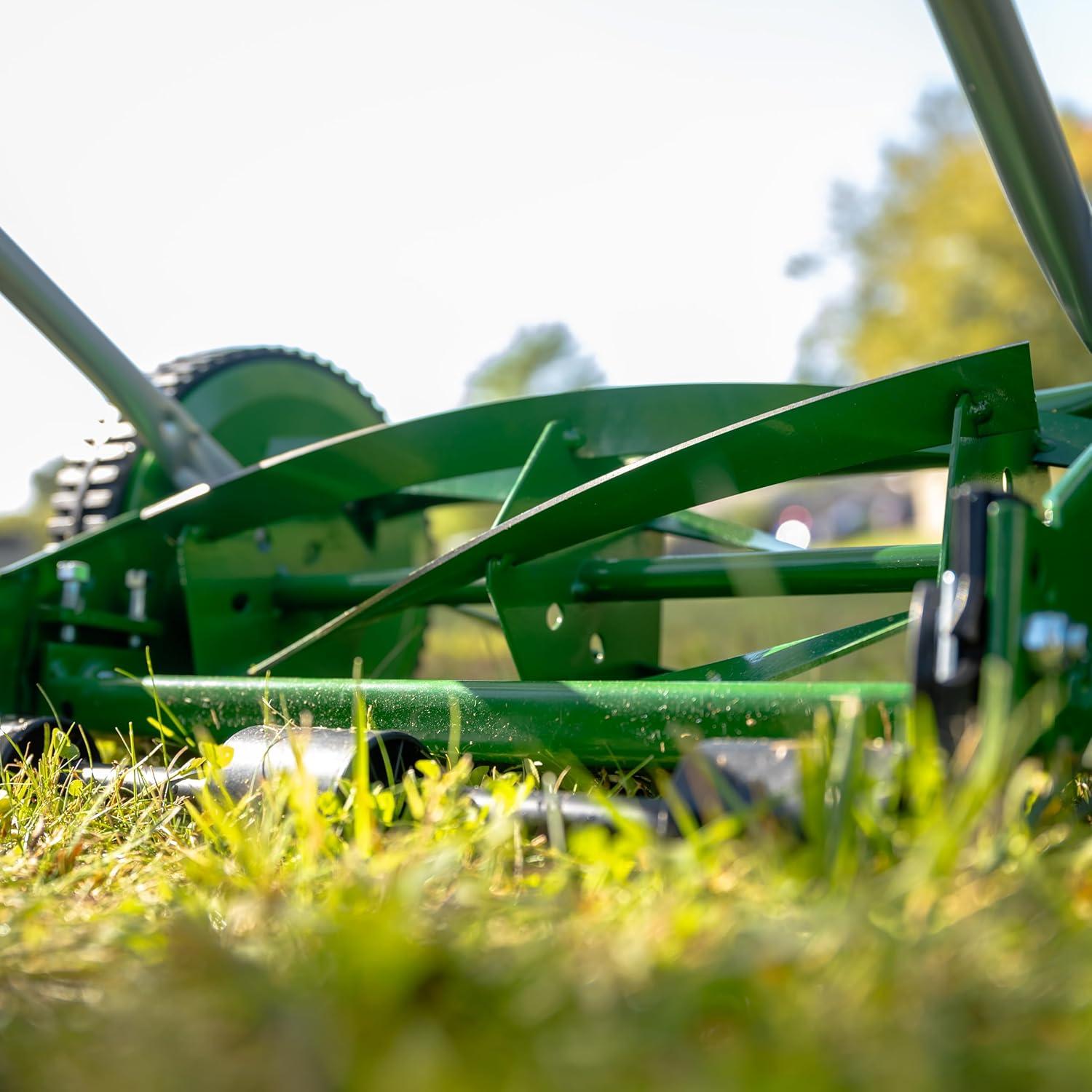 Scotts Green 14-Inch 5-Blade Manual Push Reel Lawn Mower