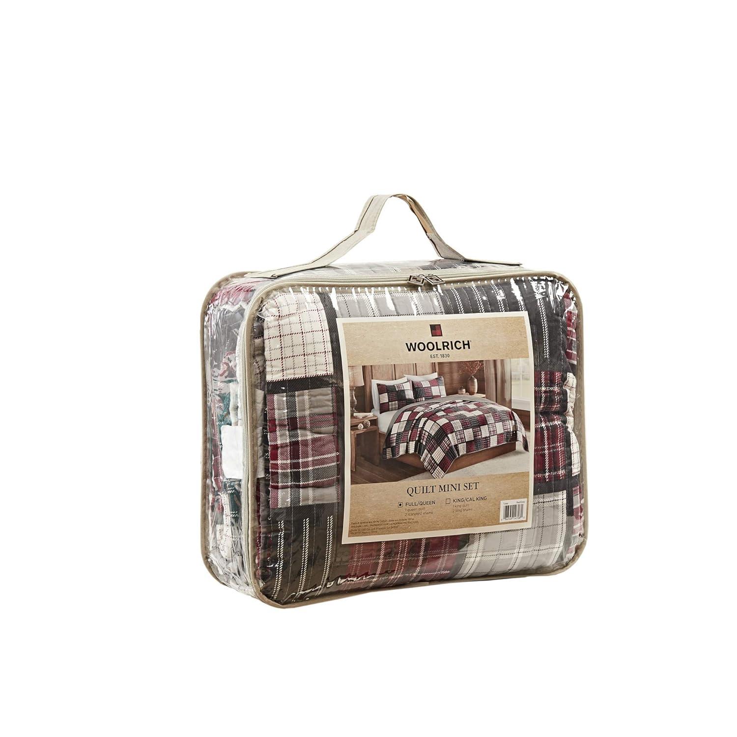 Woolrich Tulsa Oversized 100% Cotton Quilt Set