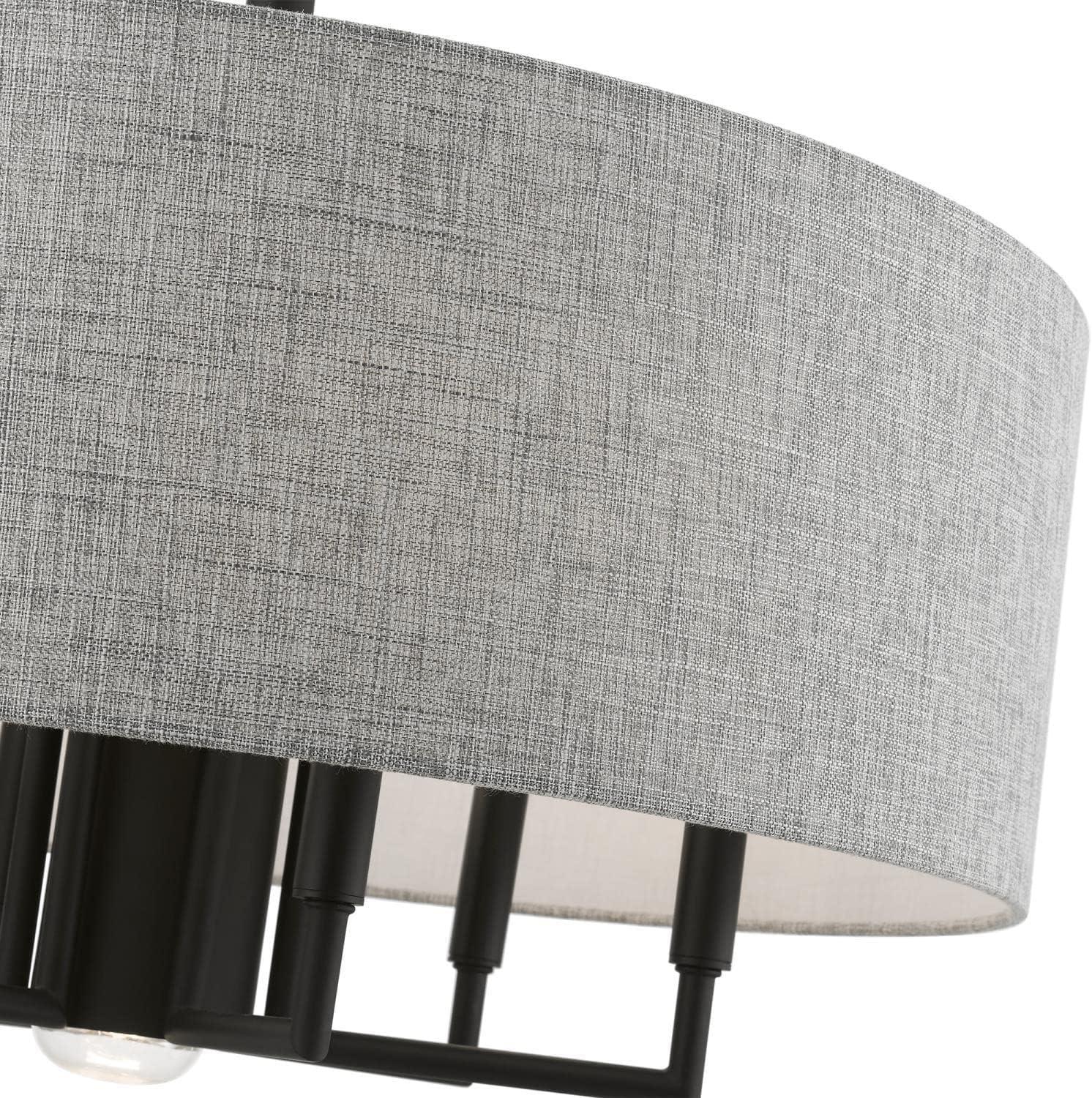 Livex Lighting Dakota 7 - Light Pendant in  Black