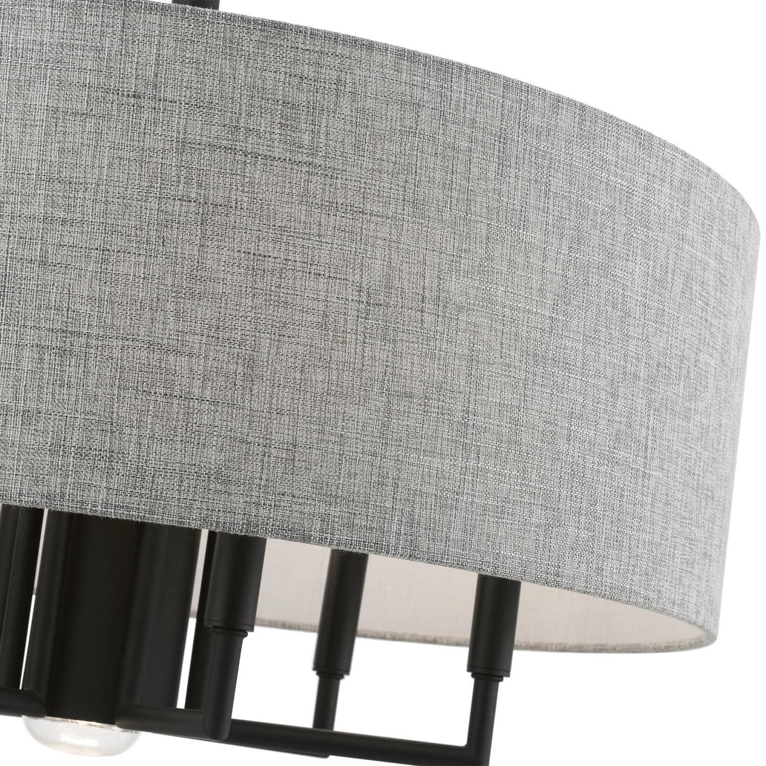 Livex Lighting Dakota 7 - Light Pendant in  Black