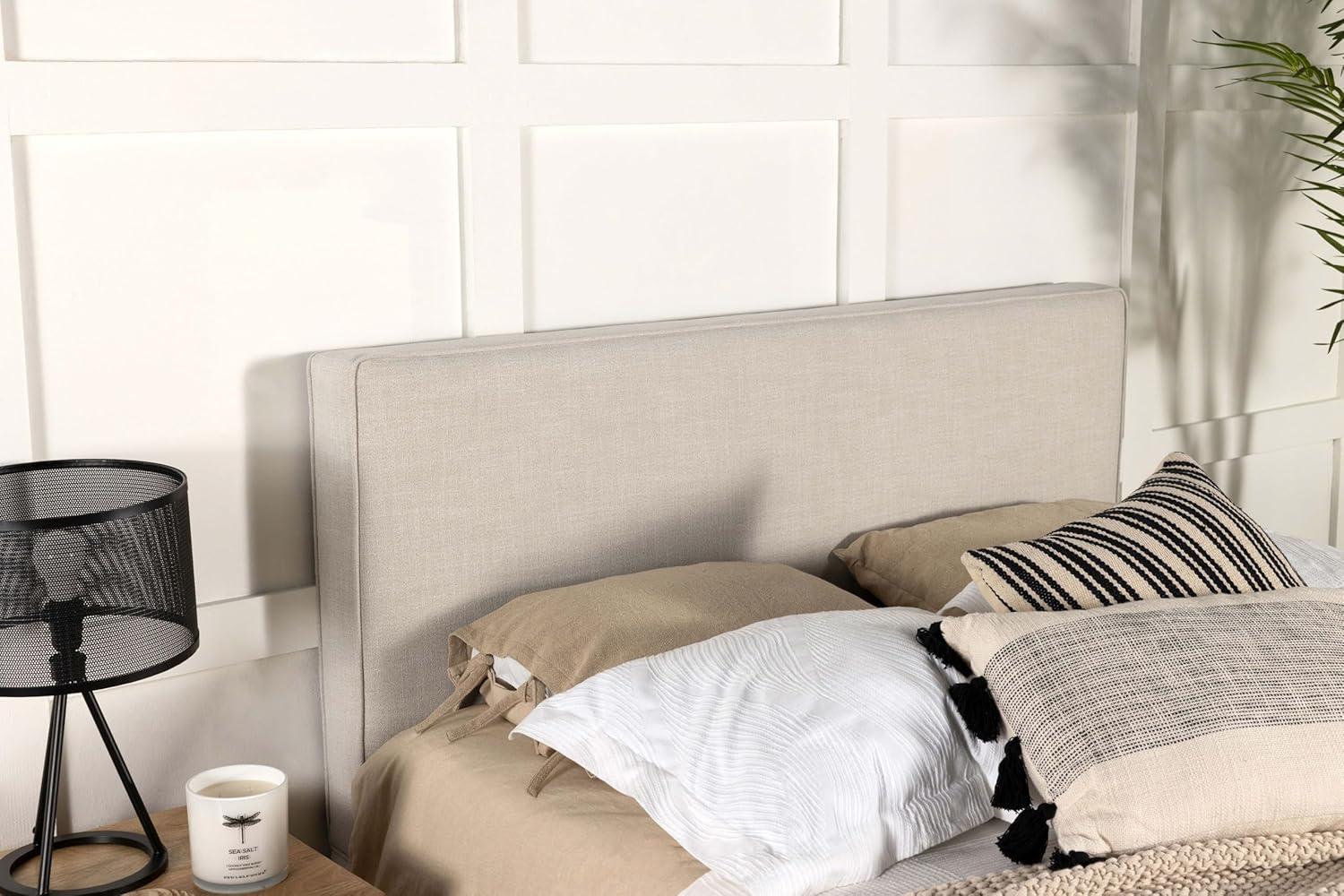 Kosmo Rectangular Upholstered Headboard Sand